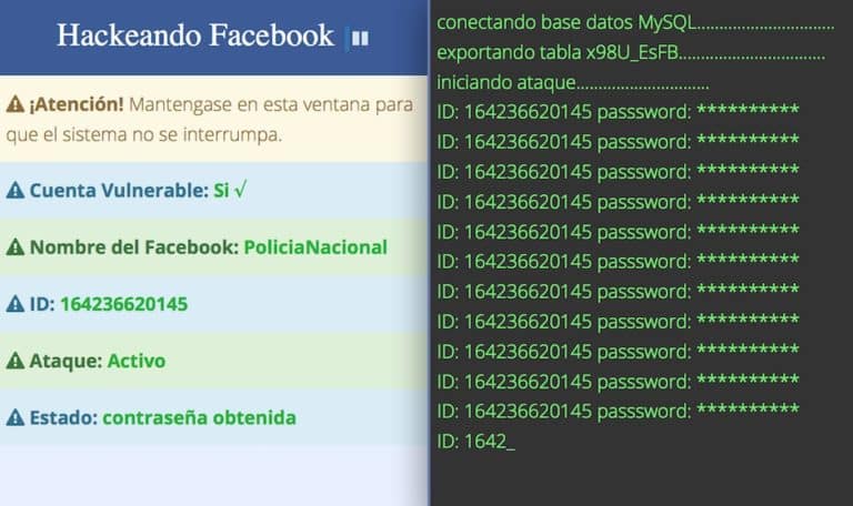 Hackear.me Facebook